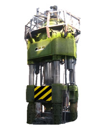 large size hot forging press